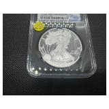 2016-W  Early Releases Proof  Lettered Edge 30th Anniv. 1 Oz. Silver American Eagle NGC Ultra Cameo PF69  - NGC Price Guide $110