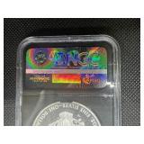 2016-W  Early Releases Proof  Lettered Edge 30th Anniv. 1 Oz. Silver American Eagle NGC Ultra Cameo PF69  - NGC Price Guide $110