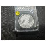 2017-W  Early Releases Proof 1  Oz. Silver American Eagle NGC Ultra Cameo PF69  - NGC Price Guide $100