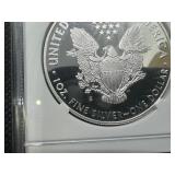 2019-S  ANA Releases Proof 1  Oz. Silver American Eagle NGC Ultra Cameo PF69  - NGC Price Guide $100