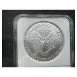 2006 1 Oz. Silver American Eagle NGC MS69 -  NGC Price Guide $65