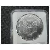 2017 1 Oz. Silver American Eagle NGC MS69 -  NGC Price Guide $65