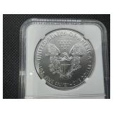 2018-W 1 Oz. Silver American Eagle NGC MS69