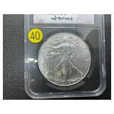 2019 1 Oz. First Day of Issue American Eagle Eliz. Jones Autographed NGC MS70 - Perfect Graded Coin!