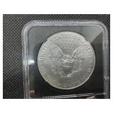 2019 1 Oz. First Day of Issue American Eagle Eliz. Jones Autographed NGC MS70 - Perfect Graded Coin!