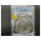 2020 1 Oz. Silver American Eagle PCGS MS69