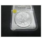 2021 Type 1 Oz. Early Releases Silver American Eagle NGC MS69