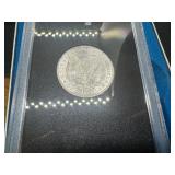 GSA Uncirculated 1884 Carson City Morgan Dollar with Original Box and COA