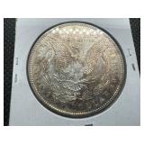 1878 7TF Morgan Silver Dollar Marked MS63 When Purchased