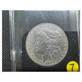 1879-S Morgan Silver Dollar Marked AU When Purchased
