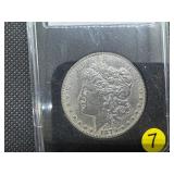 1879-S Morgan Silver Dollar Marked AU When Purchased