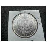1881 Morgan Silver Dollar Marked BU When Purchased