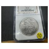 1883-O Morgan Silver Dollar NGC MS62