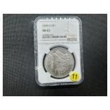 1884-O Morgan Silver Dollar NGC MS63