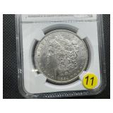 1884-O Morgan Silver Dollar NGC MS63