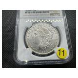 1884-O Morgan Silver Dollar NGC MS63