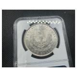 1884-O Morgan Silver Dollar NGC MS63