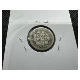 1853 Seated Liberty Dime