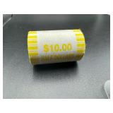 Unopened Fed Roll Kennedy Half Dollars