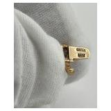 Vintage 14K Yellow Gold & Amethyst Tennis Bracelet, 7 3/4" Long (15 grams total weight)