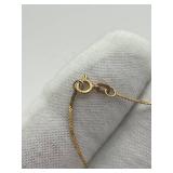 9" 14K Yellow Gold Bracelet (1/8" diameter) (.9 grams)