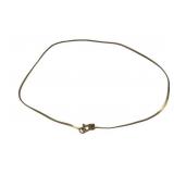 9" 14K Yellow Gold Bracelet (1/8" diameter) (.9 grams)