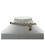 Vintage 18" 925 Sterling Silver Lapis Lazuli Necklace