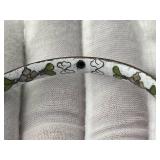 Pair of Vintage Cloisonne Bangle Bracelets (Inside width approximately 2.5")