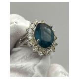 Wonderful Vintage Costume Jewelry Lot including 1987 Avon Princess Diana Sapphire Ring