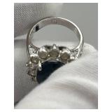 Wonderful Vintage Costume Jewelry Lot including 1987 Avon Princess Diana Sapphire Ring