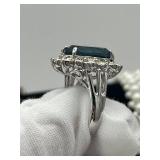 Wonderful Vintage Costume Jewelry Lot including 1987 Avon Princess Diana Sapphire Ring