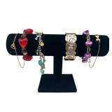 Wonderful Charm Bracelet Lot