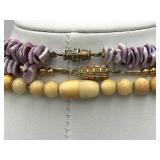 Beautiful Lot of Shell Necklaces and Bracelets