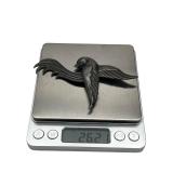 Amazing Sterling Silver Mexican Taxco Flying Sparrow Brooch Pin (26 grams)