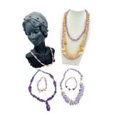 Beautiful Lot of Shell Necklaces and Bracelets