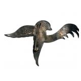 Amazing Sterling Silver Mexican Taxco Flying Sparrow Brooch Pin (26 grams)