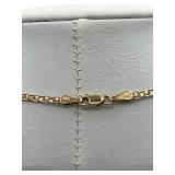 14K Yellow Gold Ocean Themed 17" Pendant Necklace (7.2 grams)