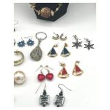 Fun Vintage and Modern Jewelry Lot with Necklace, Earrings, and More!