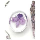 Wonderful Vintage Jewelry Lot including 18" Sterling Silver Plumeria Flower Pendant Necklace, VW Ges Gesch, and More!