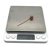 Antique 10K Gold Stick Pin (Stamped 10K on Stem) (1.2 grams total weight)