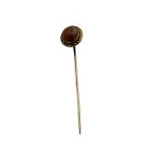 Antique 10K Gold Stick Pin (Stamped 10K on Stem) (1.2 grams total weight)