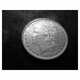 1890 O Morgan Silver Dollar