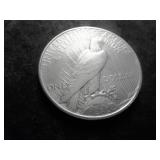 1923 D Peace Silver Dollar