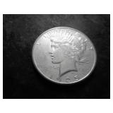 1925 S Peace Silver Dollar