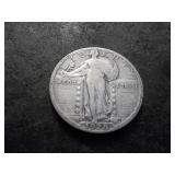 1928 S Standing Liberty Silver Quarter