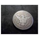 1910 S Barber Half Dollar