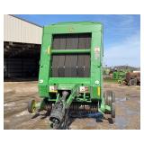 467 John Deere Baler Mega Wide and Cover Edge Monitor