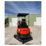 2024 AGT 1.5 Ton Mini Excavator w/Kubota Diesel (NT18K)