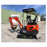 2024 AGT 1.5 Ton Mini Excavator w/Kubota Diesel (NT18K)