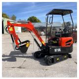 2024 AGT 1.5 Ton Mini Excavator w/Kubota Diesel (NT18K)